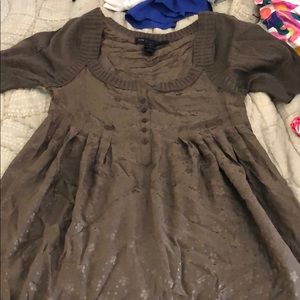 Marc By Marc Jacobs Silk/Sweater Dress